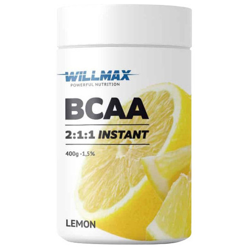 Амінокислота Willmax BCAA 2:1:1 Instant 400 g lemon lime фото №1