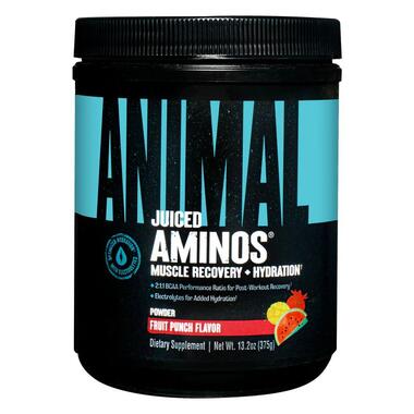 Амінокислоти Universal Animal Juiced Aminos 375 грам фруктовий пунш фото №1