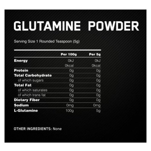 Амінокислота Optimum Nutrition Glutamine Powder 300 г фото №3