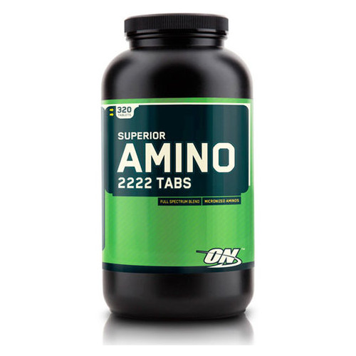 Амінокислота Optimum Nutrition Superior Amino 2222 320 таб Без смаку фото №1