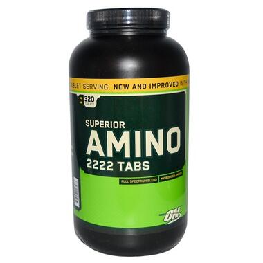 Амінокислоти Optimum Nutrition Amino 2222 320 tabs фото №1