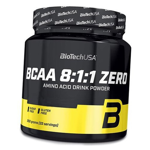 Амінокислота BioTech BCAA 8:1:1 ZERO - 250г - cola (49188) фото №2