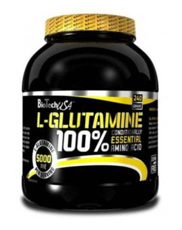 Амінокислота BioTech 100% L-Glutamine 500г (8016) фото №1