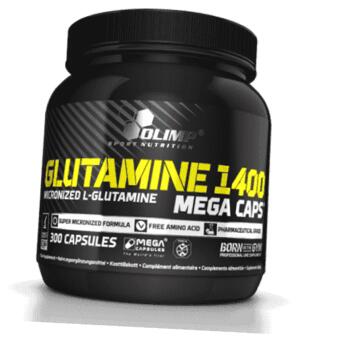 Glutamine Olimp Nutrition L-Glutamine Mega 300 капс (32283003) фото №2