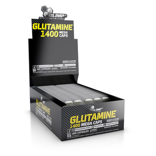 Glutamines Olimp nutrition Glutamine 1400 Mega Caps 30*30 капсул (CN316) фото №1