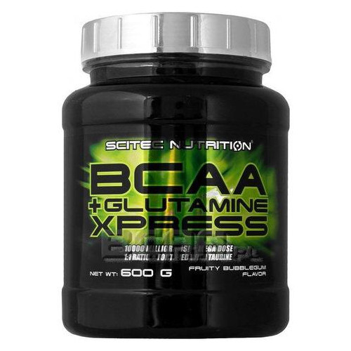 Амінокислота Scitec Nutrition BCAA   Glutamine Xpress 300g Apple фото №1