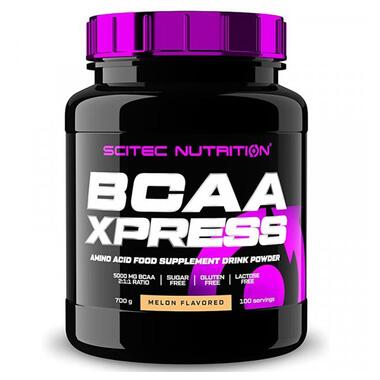 BCAA - Лейцин, Ізолейцин, Валін Scitec Nutrition Bcaa xpress 700 g Диня фото №1
