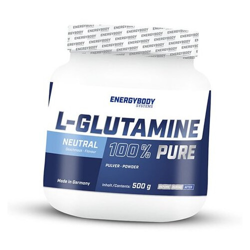 Глютамин Energy Body 100% Pure Glutamine 500г Без вкуса (32149001) фото №1