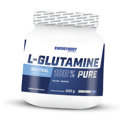 Глютамин Energy Body 100% Pure Glutamine 500г Без вкуса (32149001) фото №2