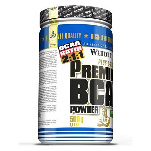 Амінокислота Weider Premium BCAA Powder  500г апельсин фото №3