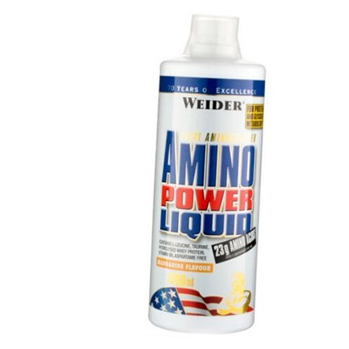Амінокислота Weider Amino Power Liquid 1000мл Мандарин (27089007) фото №2