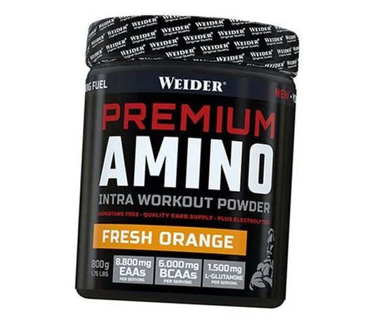 Амінокислота Weider Premium Amino Powder 800г Апельсин (27089018) фото №1