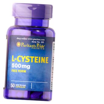Амінокислота Puritan's Pride L-Cysteine 50 капсул (27367002) фото №1