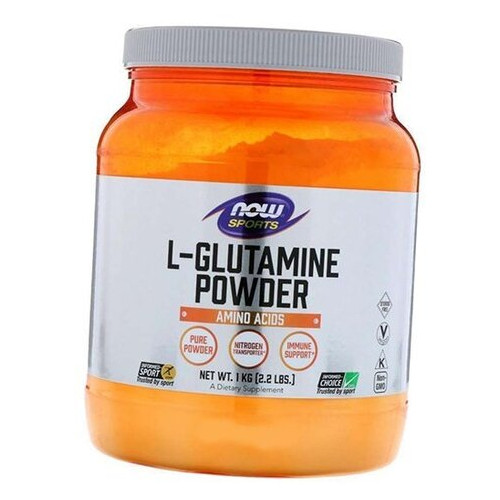 Glutamine Now Foods L-глутамін в порошку 1000 г (32128001) фото №1