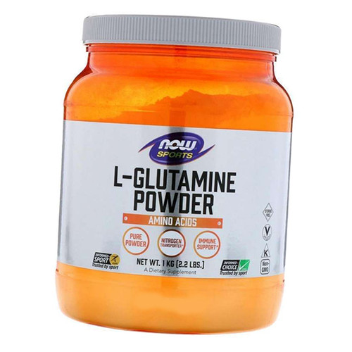 Glutamine Now Foods L-глутамін в порошку 1000 г (32128001) фото №2