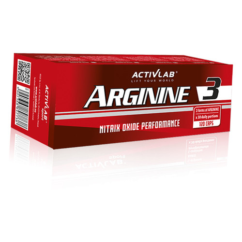 Амінокислота Activlab Arginine 3 120 капсул (27108002) фото №1