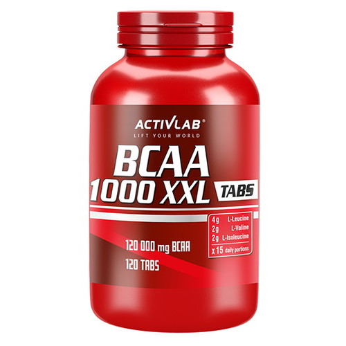 Амінокислоти ActivLab Bcaa 1000 XXL 120 таблеток (CN3067) фото №1