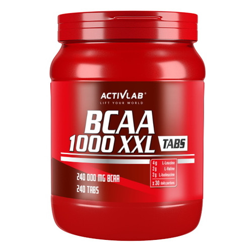 Амінокислоти ActivLab Bcaa 1000 XXL 240 таблеток фото №1