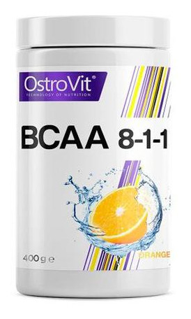 Амінокислота Ostrovit BCAA 8.1.1 400 g Апельсин фото №1