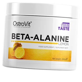 Амінокислота Ostrovit Beta-Alanine 200 g Лимон фото №1