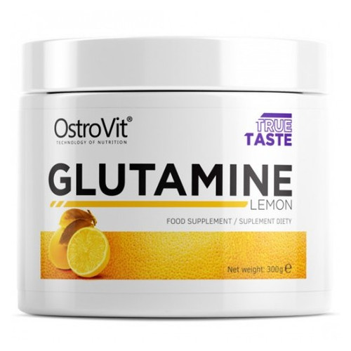 Глютамін OstroVit Glutamine 300 грам лимон фото №1