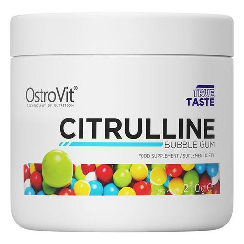 Амінокислоти Ostrovit Citrulline 210 грам жувальна гумка фото №1