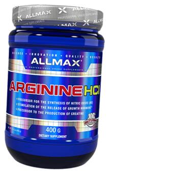 Амінокислота Allmax Nutrition Arginine HCI 400г (27134001) фото №1