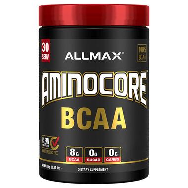 Амінокислоти Allmax Nutrition AminoCore 315 грам рожевий лимонад фото №1