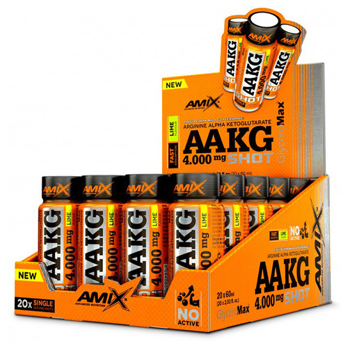 L-аргинин Amix Nutrition AAKG Shot 4000 60мл Лайм (27135008) фото №2