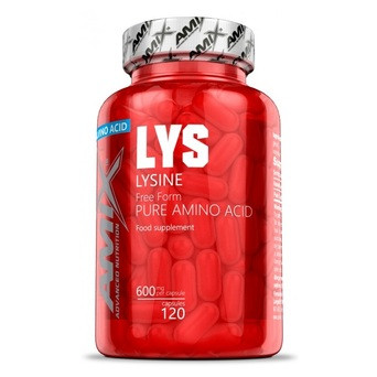 Амінокислоти Amix Nutrition L-Lysine 600 mg 120 капсул фото №1