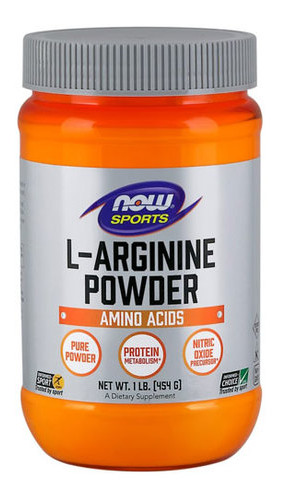 Амінокислота NOW L-Arginine Powder Pure 454 г Їмо фото №1