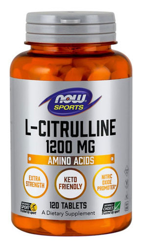 Амінокислота NOW L-Цитрулін 1200 мг 120 таб фото №1