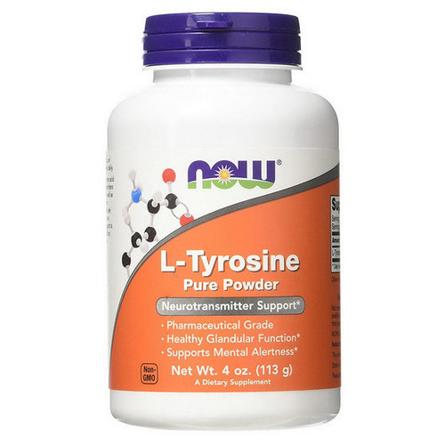 Добавка NOW L-Tyrosine 500 mg 113 g фото №1