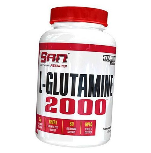 Glutamine San L-Glutamine 2000 100 капс (32091003) фото №1