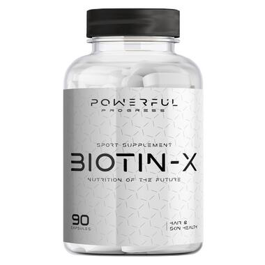 Добавка Powerful Progress Biotin-X 90 caps фото №1