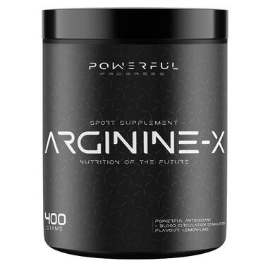 Добавка Powerful Progress Arginine-X 400 g lemon-lime фото №1