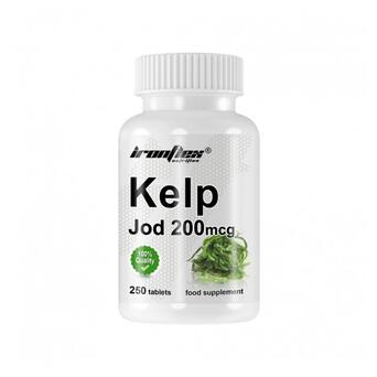 Вітамін IronFlex Kelp Jod 200 mсg 250 таблеток фото №1