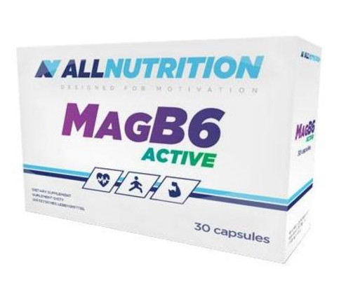 Вітаміни AllNutrition Mag B6 Active 30 капсул фото №1