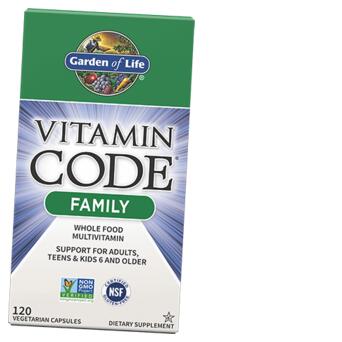 Мультивітаміни Garden of Life Vitamin Code Family Multivitamin 120вегкапс (36473004) фото №1