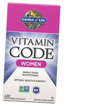 Мультивітаміни Garden of Life Vitamin Code Women Multivitamin 120вегкапс (36473002) фото №1