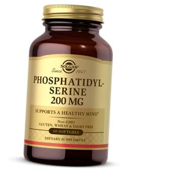 Вітаміни Solgar Phosphatidylserine 200 60гелкапс (36313021) фото №1