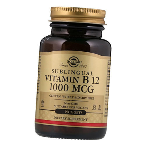 Вітаміни Solgar Sublingual Vitamin B12 1000 100таб (36313153) фото №2
