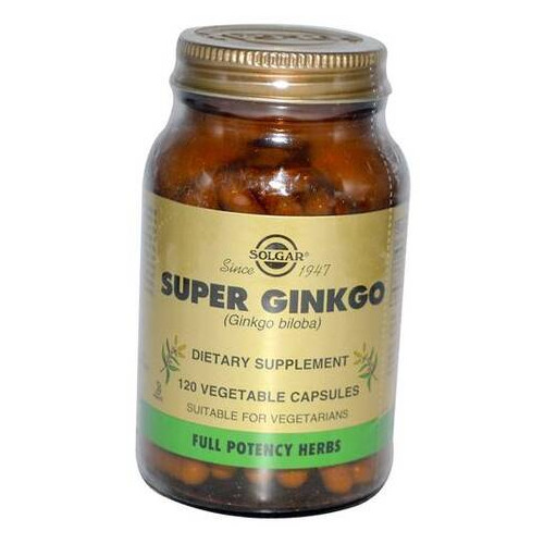 Вітаміни Solgar Super Ginkgo 120вегкапс (36313077) фото №1