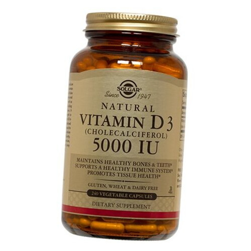 Вітаміни Solgar Vitamin D3 5000 240вегкапс (36313158) фото №2