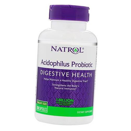 Вітаміни Natrol Acidophilus Probiotic 150 капсул (69358001) фото №1