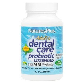 Добавка Natures Plus Adults Dental Care Probiotic 60 таблеток фото №1