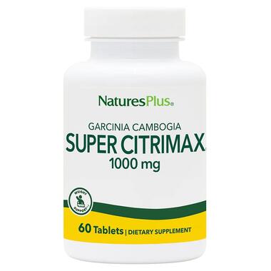 Natures Plus Super Citrimax 1000 mg 60 таблеток фото №1