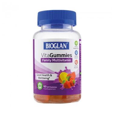 Добавка Bioglan VitaGummies Family Multivitamin 60 м'яких гумок фото №1