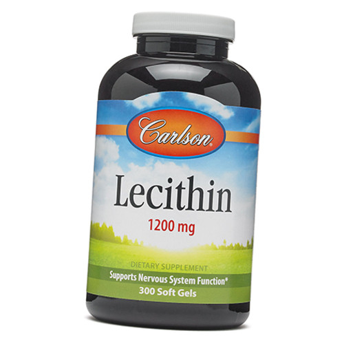 Вітаміни Carlson Labs Lecithin 1200 280 гелкапсул (72353001) фото №2