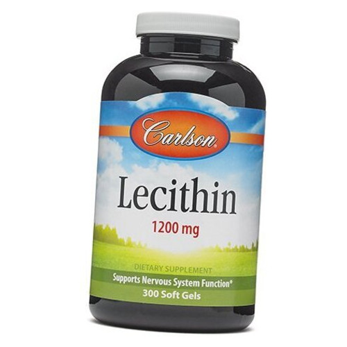 Вітаміни Carlson Labs Lecithin 1200 280 гелкапсул (72353001) фото №1